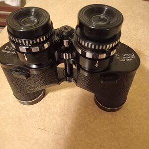 Zenith Coated Optics Binoculars Zoom 7x-12x40